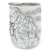 Acadia National Park Line Map Wine Tumbler