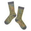 Acadia National Park Map Socks - McGovern & Company