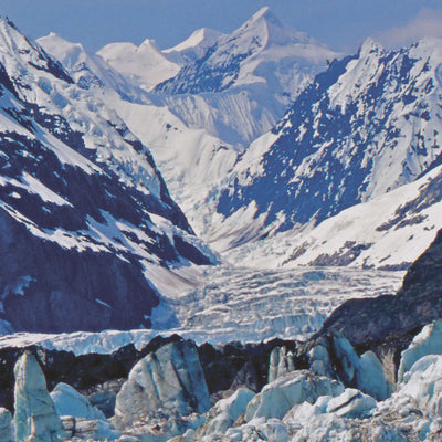 Alaska Glacier Photo Blanket