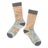 Alaska National Parks Map Socks