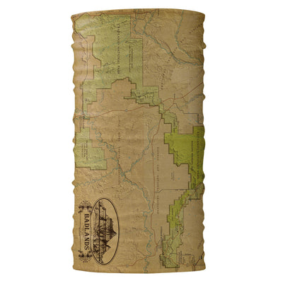 Badlands Vintage Map Bana - McGovern & Company