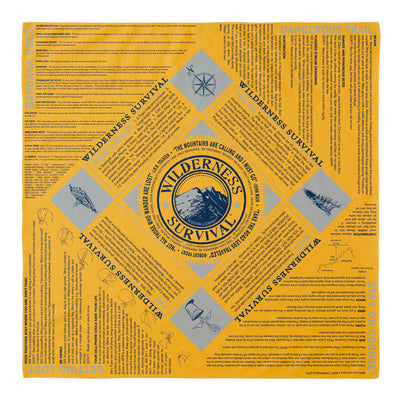 Bark Ranger Wilderness Survival Bandana