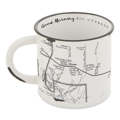 Big Cypress Line Map Camp Mug