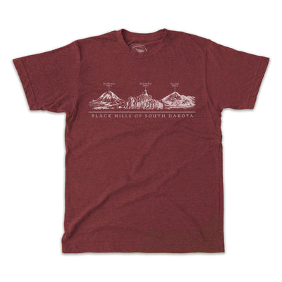 Black Hills Altitudes Short-Sleeve Unisex Tee