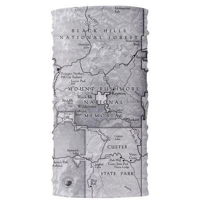 Blackhills Mount Rushmore Map Bana