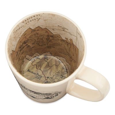 Bryce Canyon National Park Inside Out Map Mug - McGovern & Company