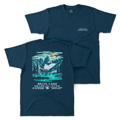 Delta Lake Grand Teton WPA Short-Sleeve Unisex Tee