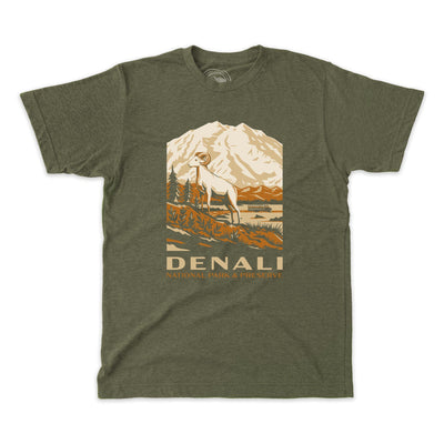 Denali National Park WPA Short-Sleeve Unisex Tee