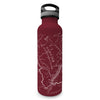 Glacier Line Map Water Bottle