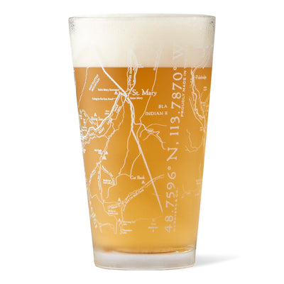 Glacier National Park Pint Glass - McGovern & Company