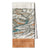 Grand Canyon Contour Lines Flour Sack Towel