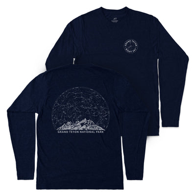 Grand Teton Constellations Long-Sleeve Unisex Tee