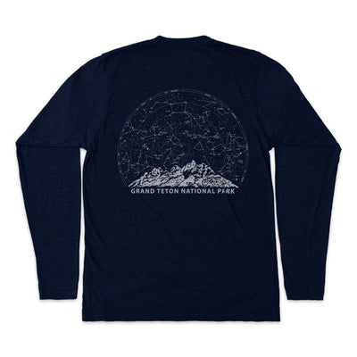 Grand Teton Constellations Long-Sleeve Unisex Tee