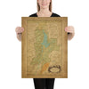 Grand Teton National Park Map Poster - 18" x 24" | McGovern  &Co.