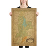 Grand Teton National Park Map Poster - 24" x 36" | McGovern  &Co.