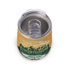 Grand Teton National Park Reflection WPA Wine Tumbler in Mustard