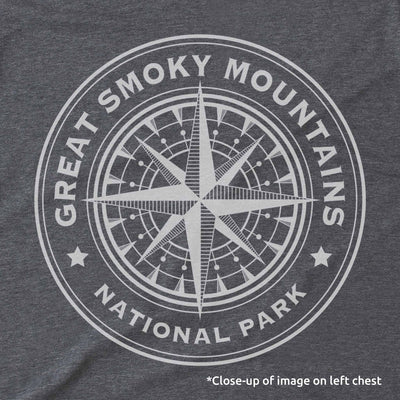 Great Smoky Map Long-Sleeve Unisex T-Shirt