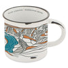 Horseshoe Bend Glen Canyon Contour Lines Camp Mug