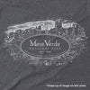 Mesa Verde National Park Map Unisex Long-Sleeve Tee