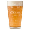 National Mall Line Map Pint Glass