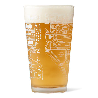 National Mall Pint Glass - McGovern & Company