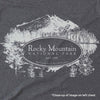 Rocky Mountain National Park Short-Sleeve Unisex T-Shirt with Map and Cartouche - McGovern & Company