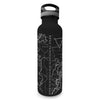 Shenandoah National Park Line Map Insulated Water Bottle