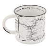 Yellowstone National Park Map Camp Mug - McGovern & Company