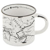 Yellowstone National Park Map Camp Mug - McGovern & Company