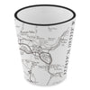 Yosemite Valley Line Map Shot Glass