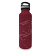 Yosemite Valley Map Water Bottle