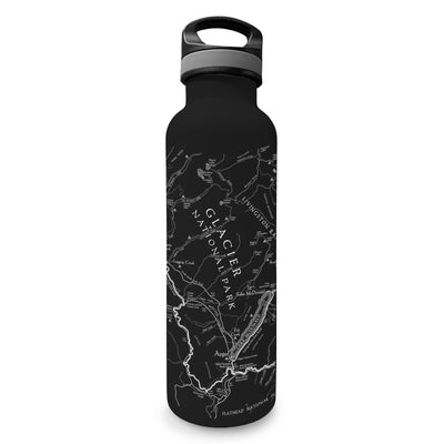 Hiking Makes Me Happy - Stainless Steel Water Bottle