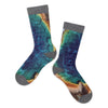 Yellowstone National Park Grand Prismatic Spring Photo Socks - McGovern & Company